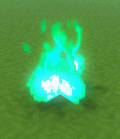 blue fire gif